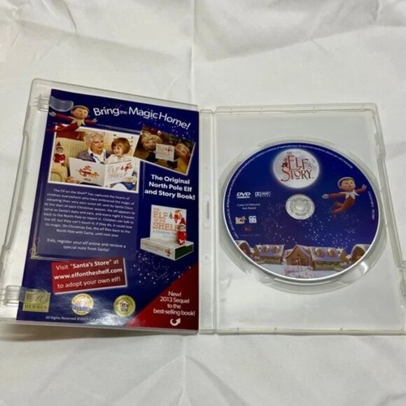 An Elf's Story Elf On Shelf DVD Unrated Animated Family Holiday Film 2011 VGC - Picture 2 of 7